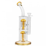 12" Dual Chamber Bubbler W/Dual Tree Percs